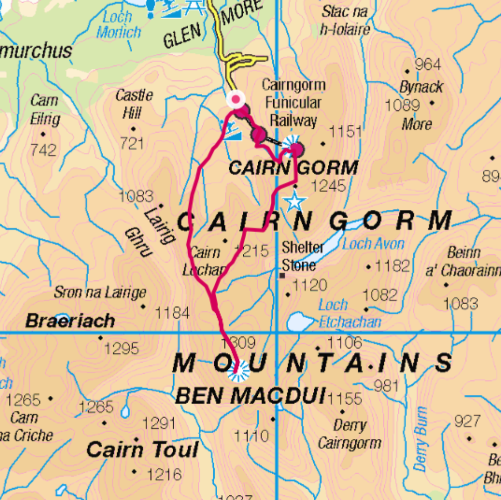 Cairn Gorm & Ben Macdui - Overview